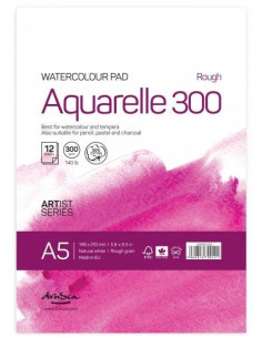 Bloc acuarelă A5 Drasca Aquarelle Rough 300g/mp 12 file