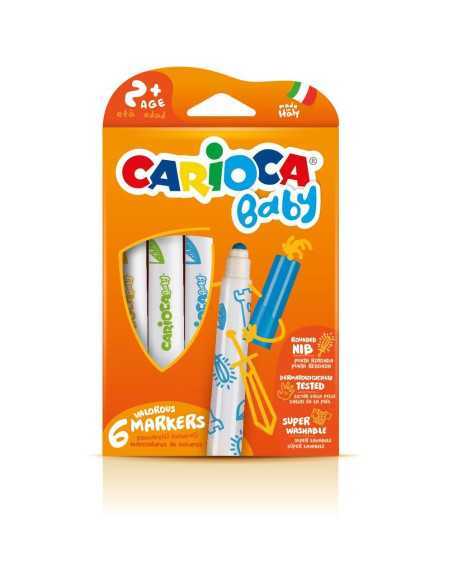 Carioci copii +2 Ani, 6 culori / set