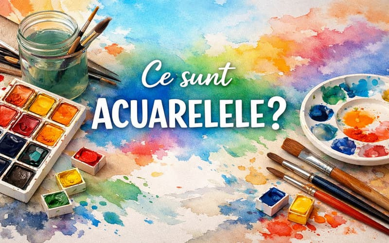 Ce sunt acuarelele? Ghid complet pentru începători 