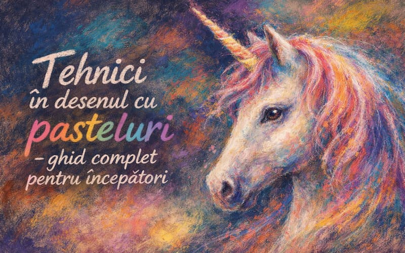 Tehnici în desenul în pasteluri – ghid complet pentru începători