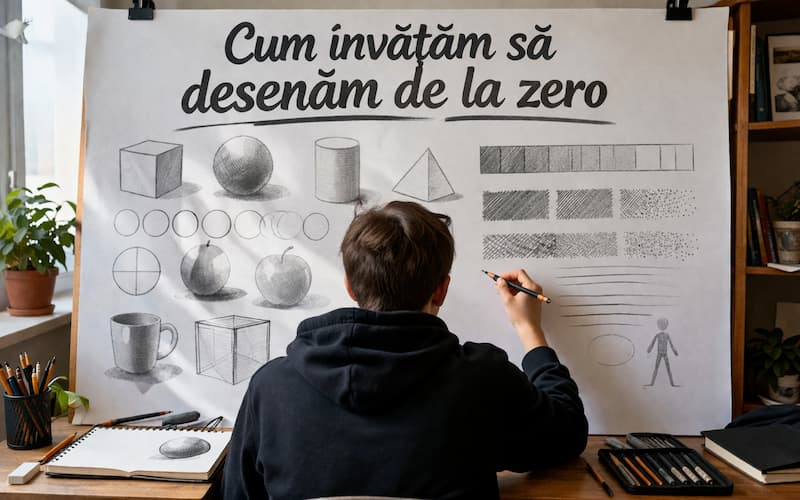Cum învățăm să desenăm de la zero
