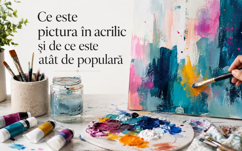 Ce este pictura în acrilic și de ce este atât de populară